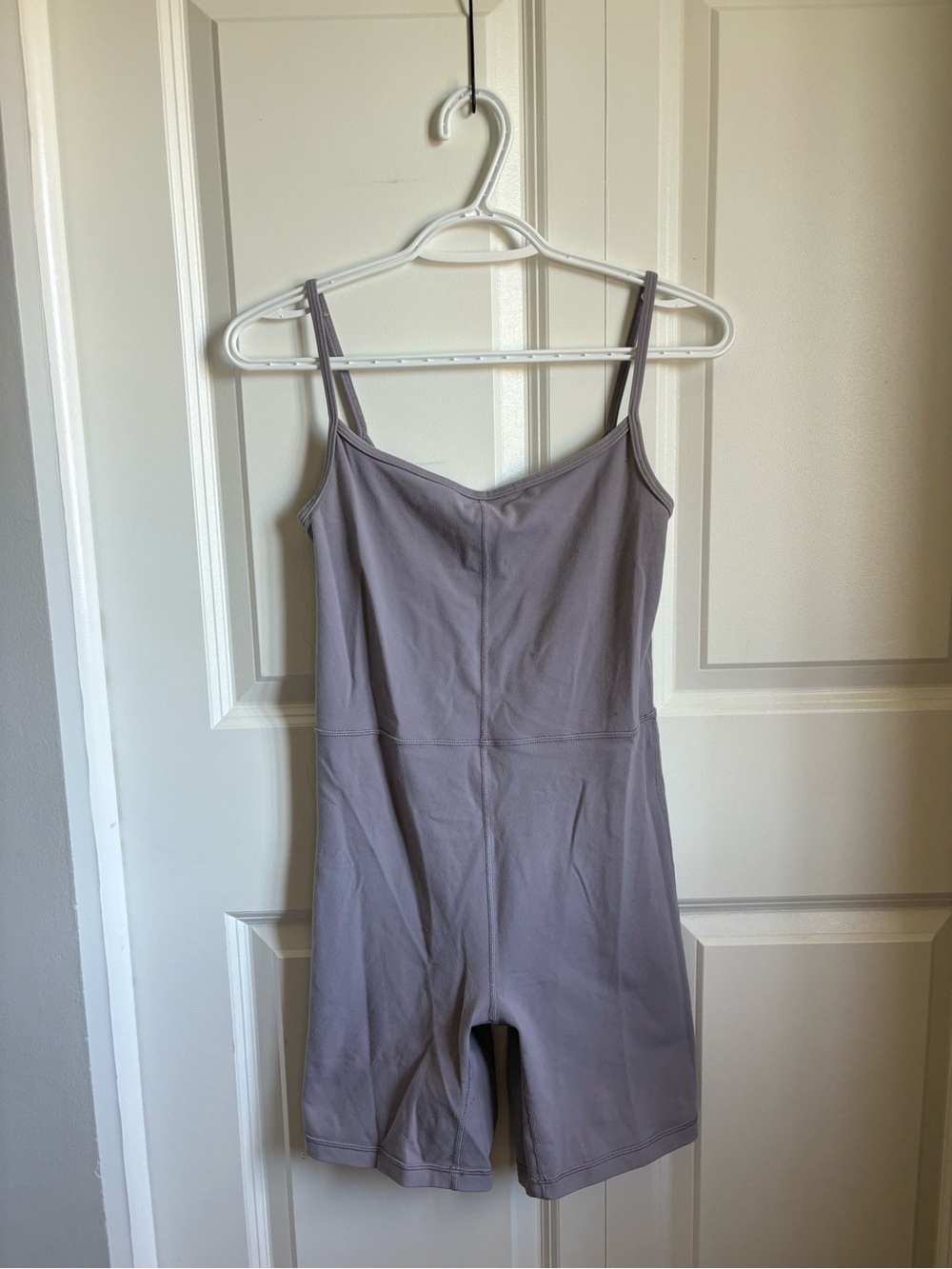 Wilfred Lavender Spaghetti-Strap Romper
